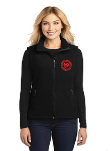 Ladies Value Fleece Vest / Black / North Landing Elementary School Staff