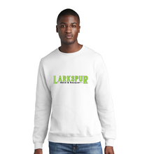 Core Fleece Crewneck Sweatshirt (Youth & Adult) / White / Larkspur Swim and Racquet Club