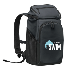 Oregon 24 Cooler Backpack / Graphite and Black / Little Neck Swim team