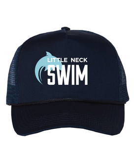 Foam Trucker Cap / Navy / Little Neck Swim Team