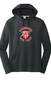 Performance Fleece Hooded Sweatshirt / Black / Landstown Middle School Boys Track