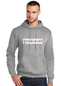 Core Fleece Pullover Hooded Sweatshirt / Athletic Heather / Landstown Middle School Forensics