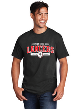 Core Cotton Tee / Black / Landstown Middle School Field Hockey