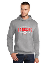 Core Fleece Pullover Hooded Sweatshirt / Athletic Heather / Landstown Middle School Field Hockey