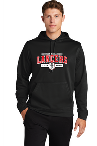 Fleece Hooded Pullover / Black / Landstown Middle School Field Hockey