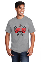 Core Cotton Tee / Athletic Heather / Landstown Middle School Baseball