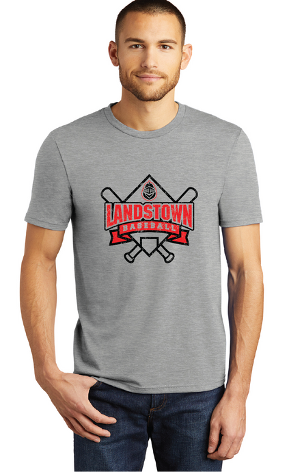 Perfect Tri Tee / Grey Frost / Landstown Middle School Baseball