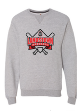 Sofspun Crewneck Sweatshirt / Athletic Heather / Landstown Middle School Baseball