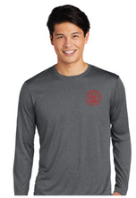 Long Sleeve Heather Contender Tee / Graphite / Landstown Middle School Staff