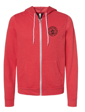 Unisex Sponge Fleece Hoodie / Heather Red  / Landstown Middle School Staff
