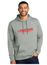 Nike Club Fleece Pullover Hoodie / Dark Grey Heather / Landstown Middle School Staff