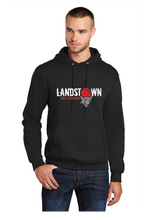 Fleece Pullover Hooded Sweatshirt / Black / Landstown Middle School Girls Basketball