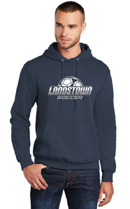 Fleece Pullover Hooded Sweatshirt / Navy / Landstown High School Soccer