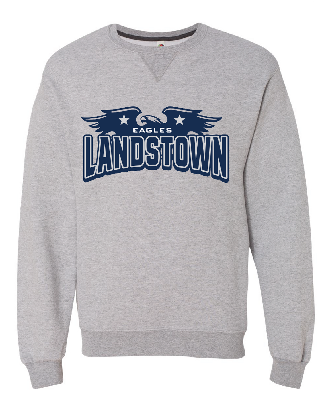 Sofspun Crewneck Sweatshirt / Athletic Heather / Landstown High School