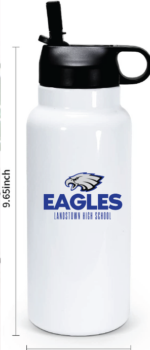 32oz Stainless Steel Water Bottle / Landstown High School