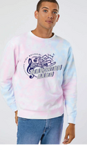 Midweight Tie-Dyed Sweatshirt / Tie Dye Cotton Candy / Landstown High School Marching Band