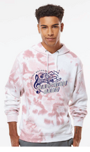 Tie-Dye Fleece Hooded Sweatshirt / Red / Landstown High School Marching Band