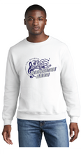 Core Fleece Crewneck Sweatshirt / White / Landstown High School Marching Band