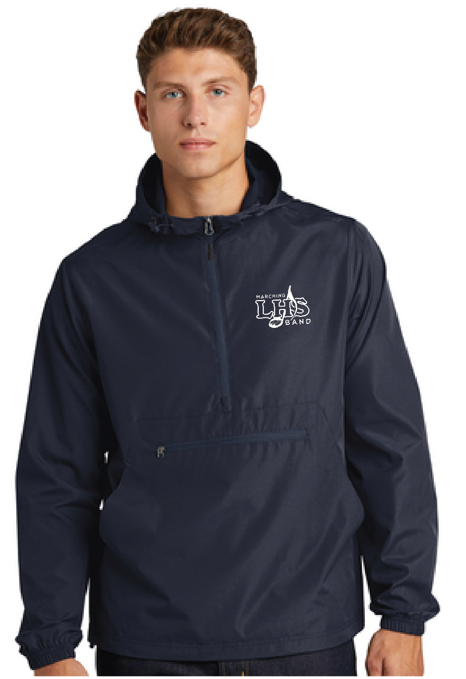 Packable Anorak / Navy / Landstown High School Marching Band