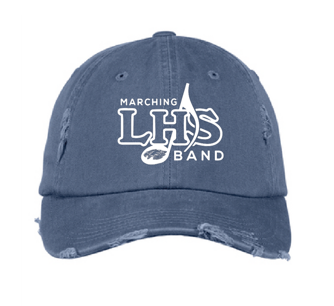 Distressed Cap / Scotland Blue / Landstown High School Marching Band