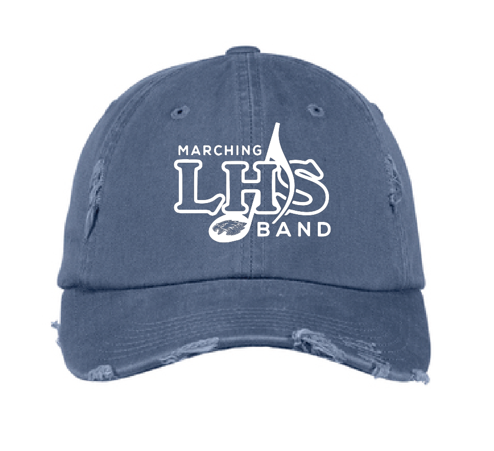 Distressed Cap / Scotland Blue / Landstown High School Marching Band