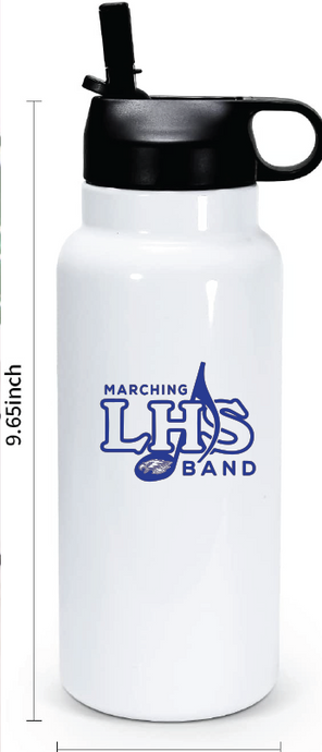 32oz Stainless Steel Water Bottle / Landstown High School Marching Band