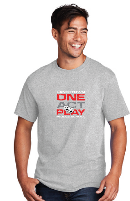 Core Cotton Tee / Athletic Heather / Landstown Middle School One Act Play