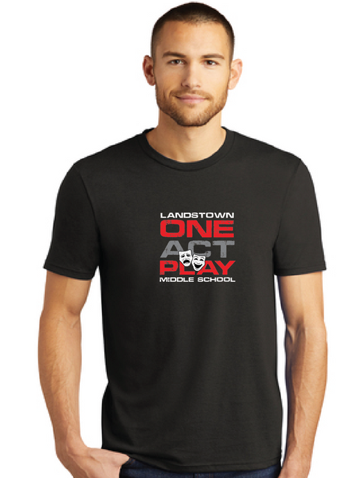 Softstyle Tee / Black / Landstown Middle School One Act Play