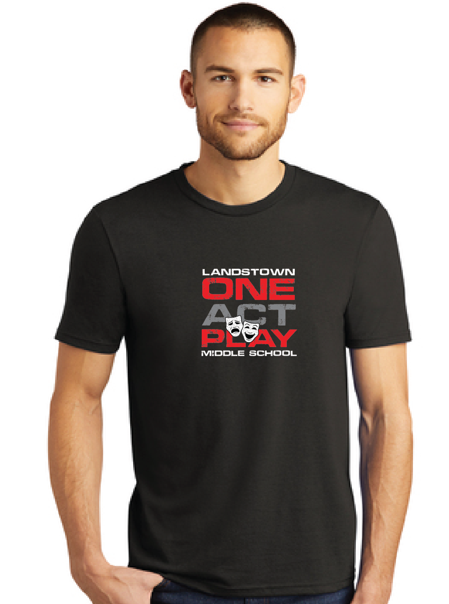 Softstyle Tee / Black / Landstown Middle School One Act Play