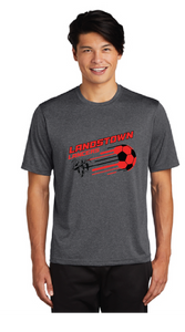 Heather Contender Tee / Graphite Heather / Landstown Middle School Boys Soccer