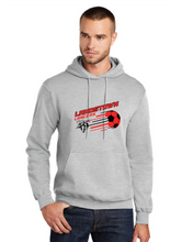 Fleece Pullover Hooded Sweatshirt / Athletic Heather / Landstown Middle School Boys Soccer