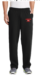 Fleece Sweatpants with Pockets / Black / Landstown Middle School Football