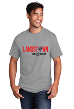 Core Cotton Tee / Athletic Heather / Landstown Middle School Girls Soccer