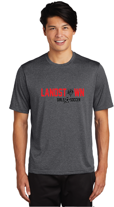 Heather Contender Tee / Graphite / Landstown Middle School Girls Soccer