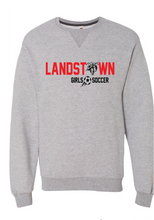 Sofspun Crewneck Sweatshirt / Athletic Heather / Landstown Middle School Girls Soccer