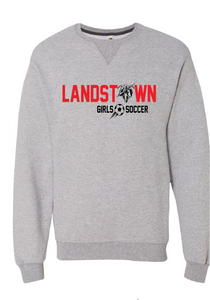 Sofspun Crewneck Sweatshirt / Athletic Heather / Landstown Middle School Girls Soccer