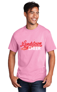 Core Cotton Tee / Light Pink / Landstown Middle School Cheer