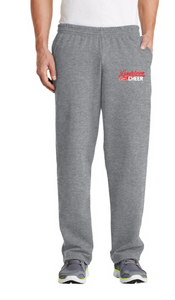 Fleece Sweatpants with Pockets / Athletic Heather / Landstown Middle School Cheer