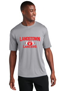 Performance Dri-fit Tee / Silver / Landstown Middle School Football