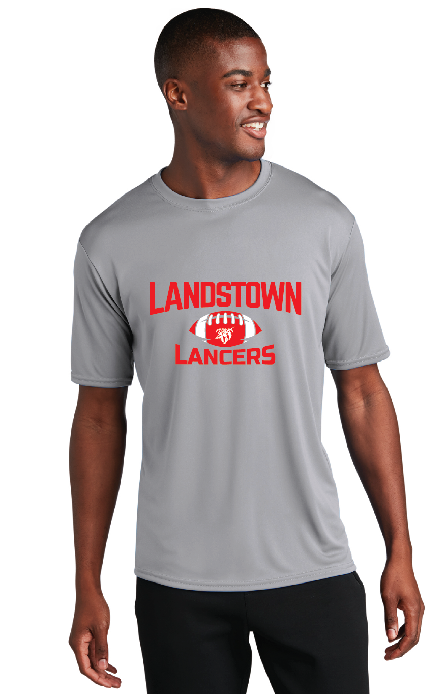 Performance Dri-fit Tee / Silver / Landstown Middle School Football