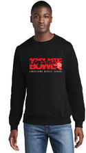 Core Fleece Crewneck Sweatshirt / Black / Landstown Middle School Scholastic Bowl