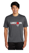 Heather Contender Tee / Graphite Heather / Landstown Middle School Girls Basketball