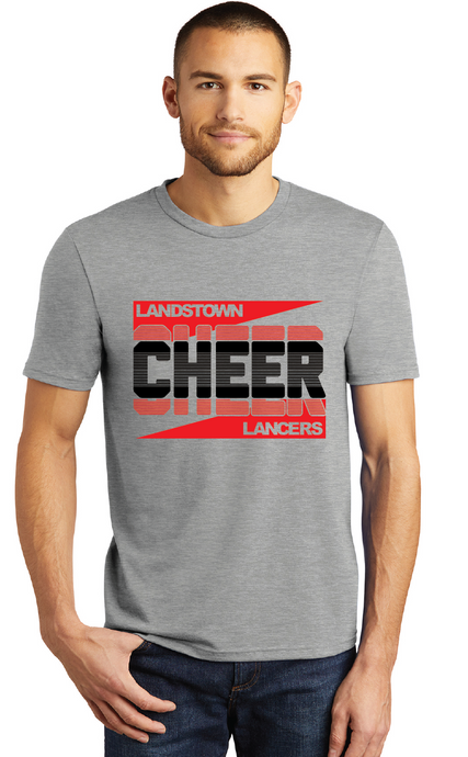 Triblend Softstyle Tee / Grey Frost / Landstown Middle School Cheer