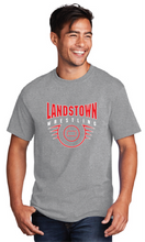 Core Cotton Tee / Athletic Heather / Landstown Middle School Wrestling