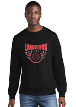 Core Fleece Crewneck Sweatshirt / Black / Landstown Middle School Wrestling