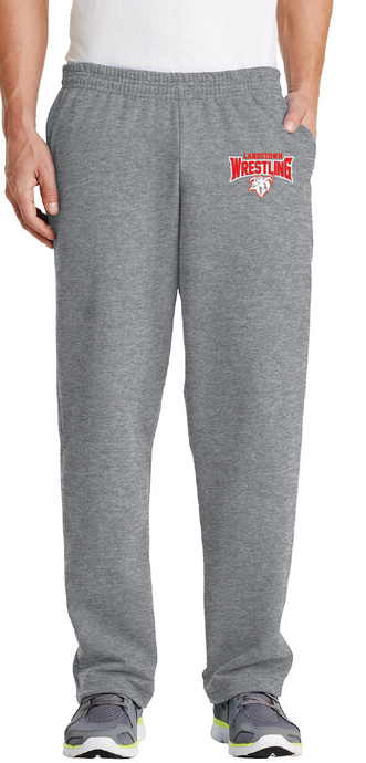 Core Fleece Sweatpant with Pockets / Athletic Heather / Landstown Middle School Wrestling