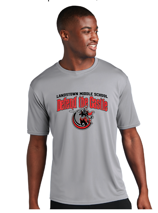 Performance Tee / Silver / Landstown Middle School