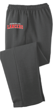 Open Bottom Fleece Sweatpants / Charcoal / Landstown Middle School