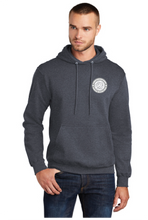 Core Fleece Pullover Hooded Sweatshirt / Heather Navy / Landstown High School Water Polo