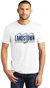 Perfect Tri Tee / White / Landstown High School Water Polo